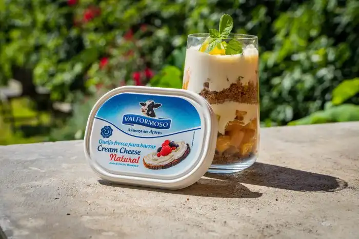 Queijo creme natural com meloa e citrinos | Insulac - Produtos Lácteos ... Creme De Queijo
