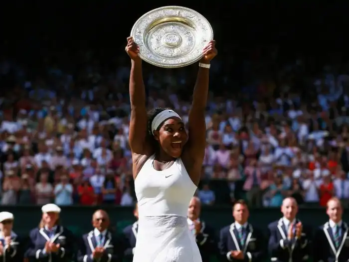 Watch the Moment 17-Year-Old Serena Williams Won Her First Grand Slam ... Today in Sports - Serena Williams wins her 16th Grand Slam title by winning the French Open