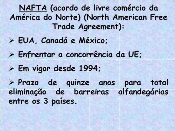 PPT - GLOBALIZAÇÃO E BLOCOS ECONÔMICOS PowerPoint Presentation, free ... Quais Foram Os Três Países Fundadores Do Bloco Econômico Nafta