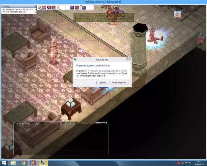 Erro ao entrar no jogo '-' - Dificuldades Técnicas - Ragnarok Online ... Erro ao entrar no jogo '-' - Dificuldades Técnicas - Ragnarok Online ...