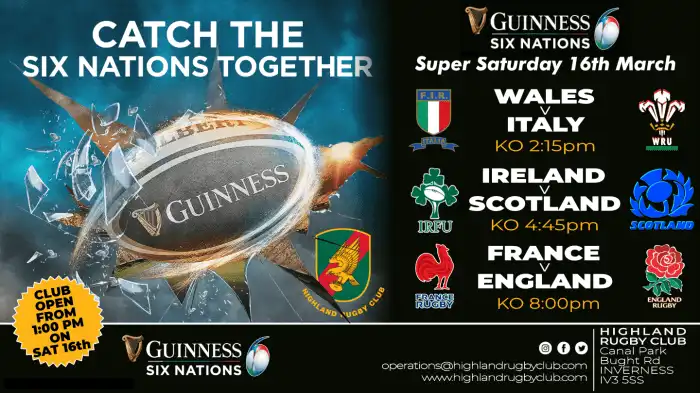 Are there rugby matches today