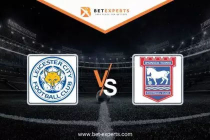 Probabilidades de apostas Leicester vs Ipswich