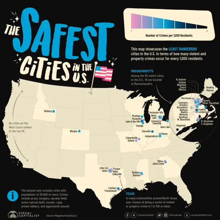 Dangerous places england most live safest wales map