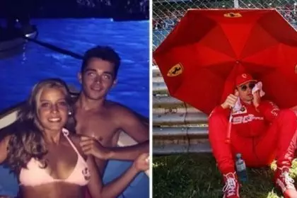 Lista de namoradas de charles leclerc piloto de f1 ferrari