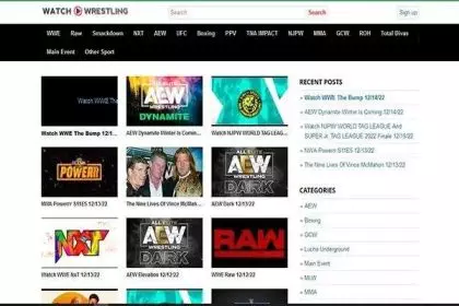 Plataformas online para shows de luta grátis
