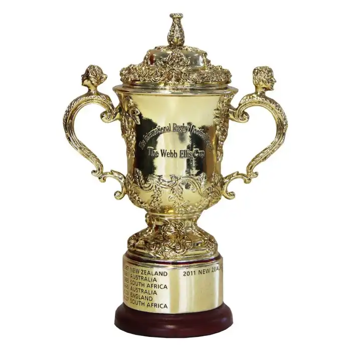 What is the rugby world cup trophy called