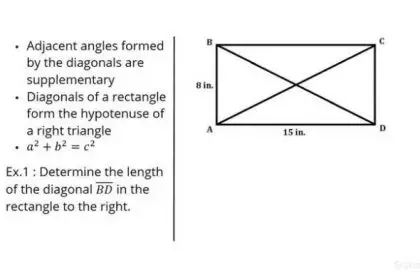 Dicas e truques para calcular a diagonal de um retângulo de forma eficiente.