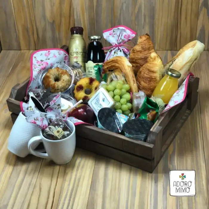 Adoro Mimo | Cesta de Café da Manhã para Casal