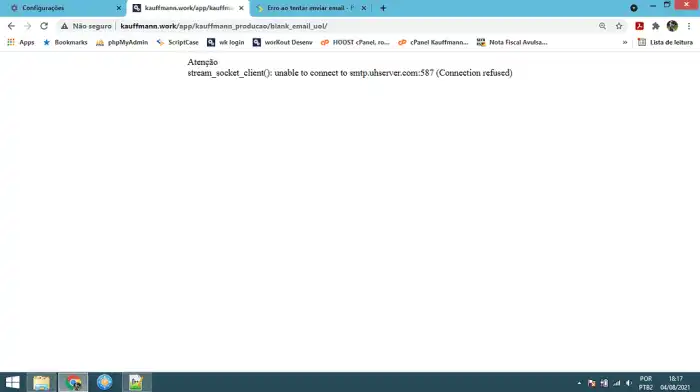 Correção atualmente incapaz de enviar sua mensagem no Windows 10 ...