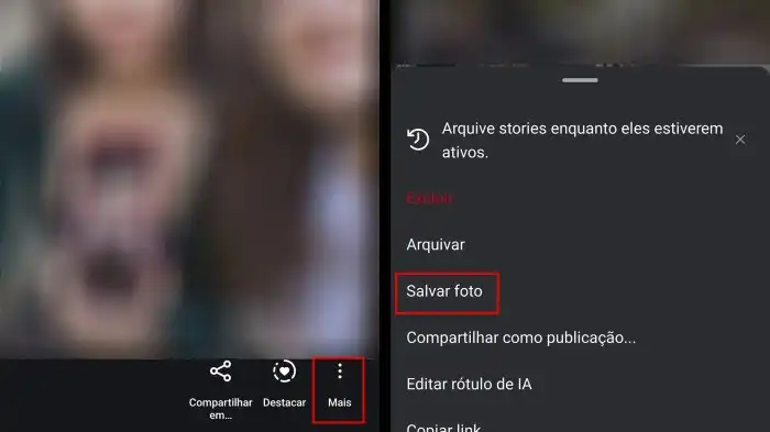 Atualização Instagram Stories