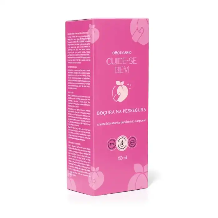 Creme Hidratante Depilatório Corporal Cuide-se Bem Doçura na Pessegura ...