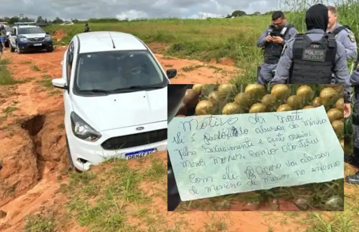 Homem é encontrado morto dentro de carro com bilhete incriminador; leia ...