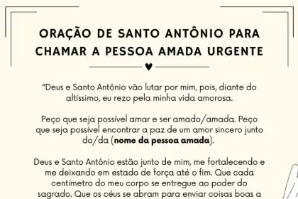 5 Orações de Santo Antônio Para Pessoa Te Amar Loucamente