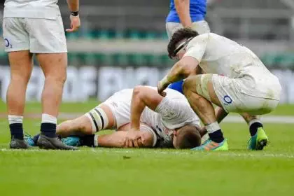 Rugby scrum cap england jonathan davies tape asked battles farrell owen customary donning