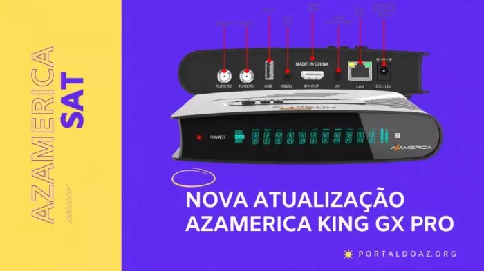 Arquivo de Azamerica Platinum GX Pro - Azamerica SAT - Atualização p ...