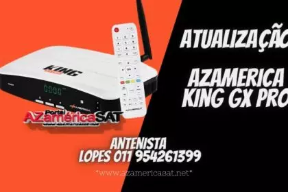 Atenção : Nova Atualização AZ-América King GX Pro V1.12 - Confira ...