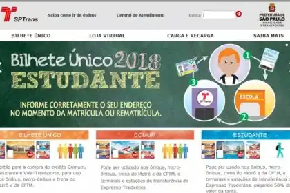 Bilhete Top Estudante
