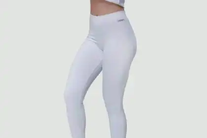 Calça Segunda Pele Térmica Feminina Thermo Premium Branca Ref. 301