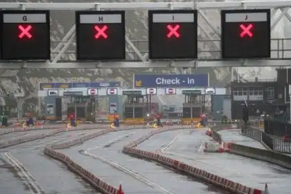 Fotos: Colapso en la frontera entre Francia y el Reino Unido | Imágenes
