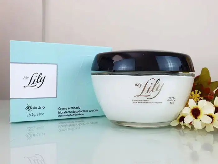 Creme acetinado Lily d’O Boticário - Blog Tá em promoção