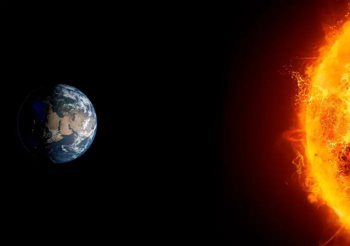 Quanto tempo é que a luz do Sol demora para chegar à Terra?