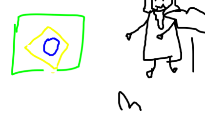 Deus é brasileiro - Desenho de cecilize - Gartic