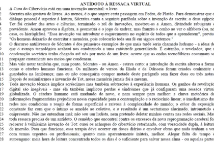 O período em que a regência do verbo em destaque está adequ...