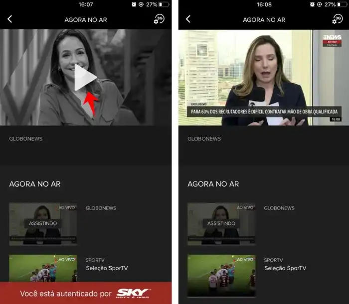 Como assistir à programação da GloboNews ao vivo pelo celular