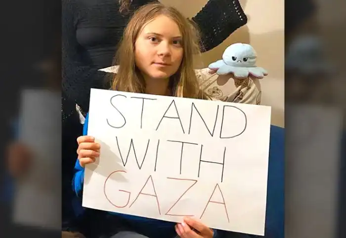 Greta Thunberg Attacked by Israel X Account for Pro-Palestine Post