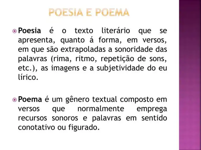 Poema E Poesia Qual A Diferença | Sitedoct.org