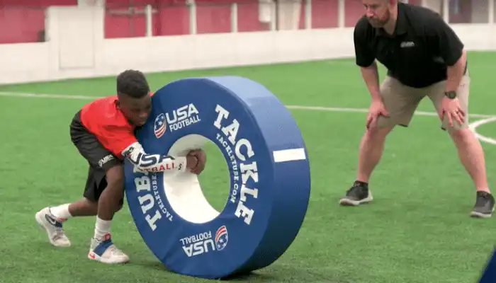 Is rugby like football without pads?
